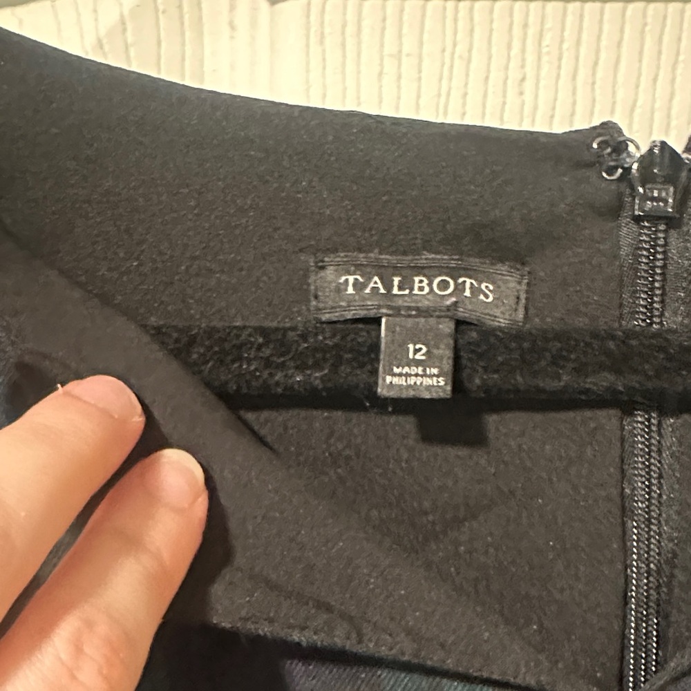 Talbots Blackwatch Plaid Straight Dress - Picture 2 of 5